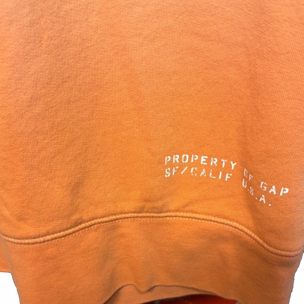 GAP Gradient Orange and Cream Sweater | EUC | Sz L